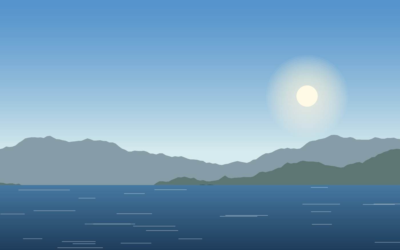Landschaftsillustration