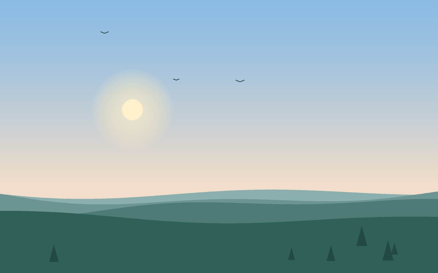 Landschaftsillustration