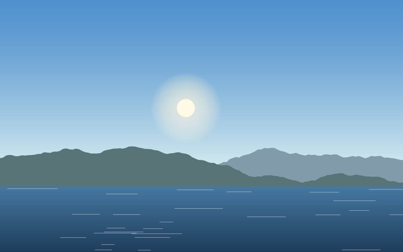 Landschaftsillustration