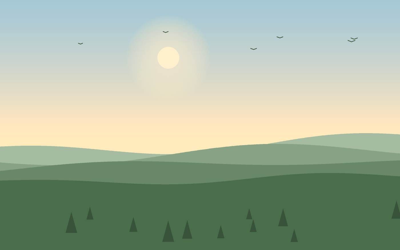 Landskabsillustration
