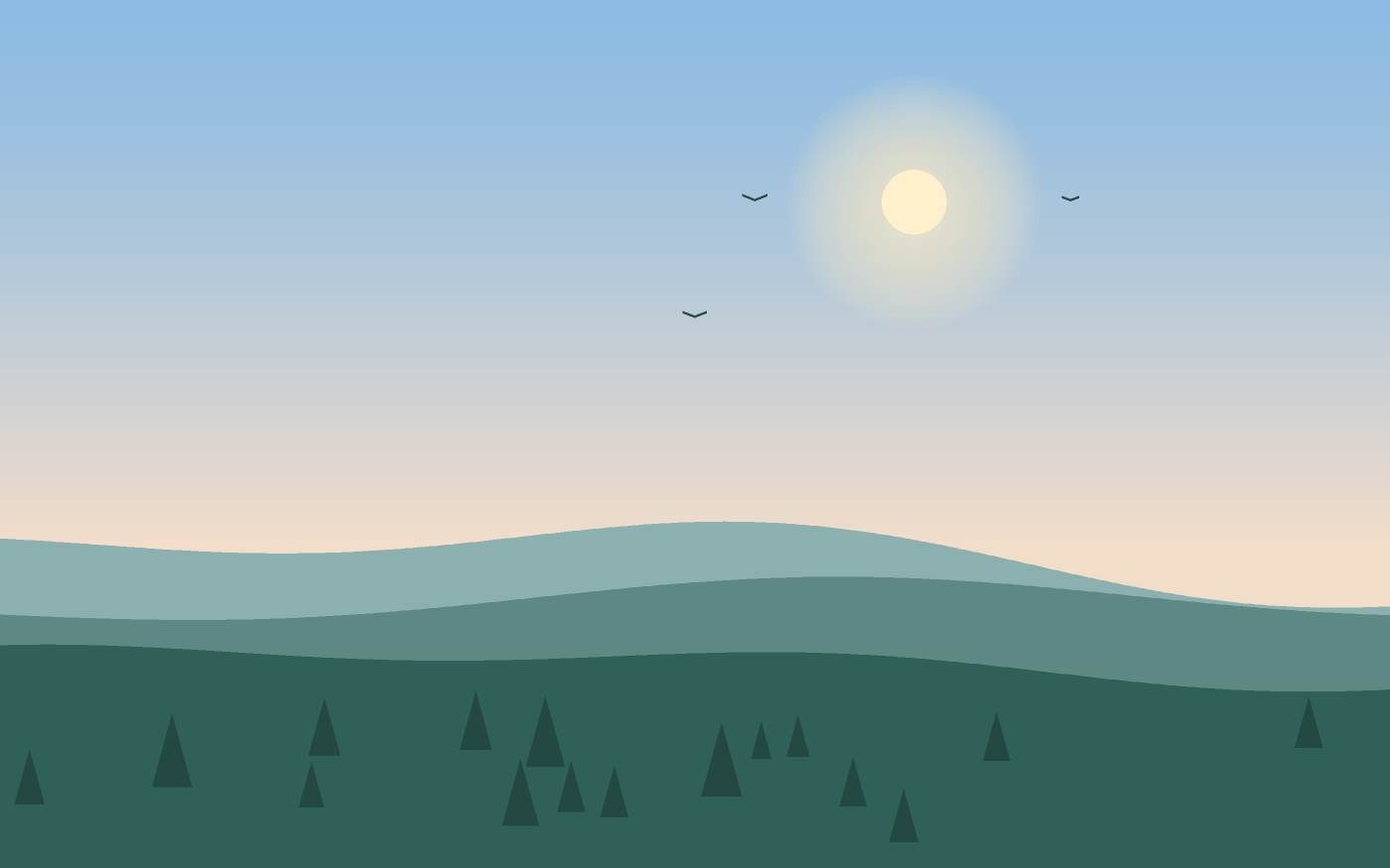 Landskabsillustration