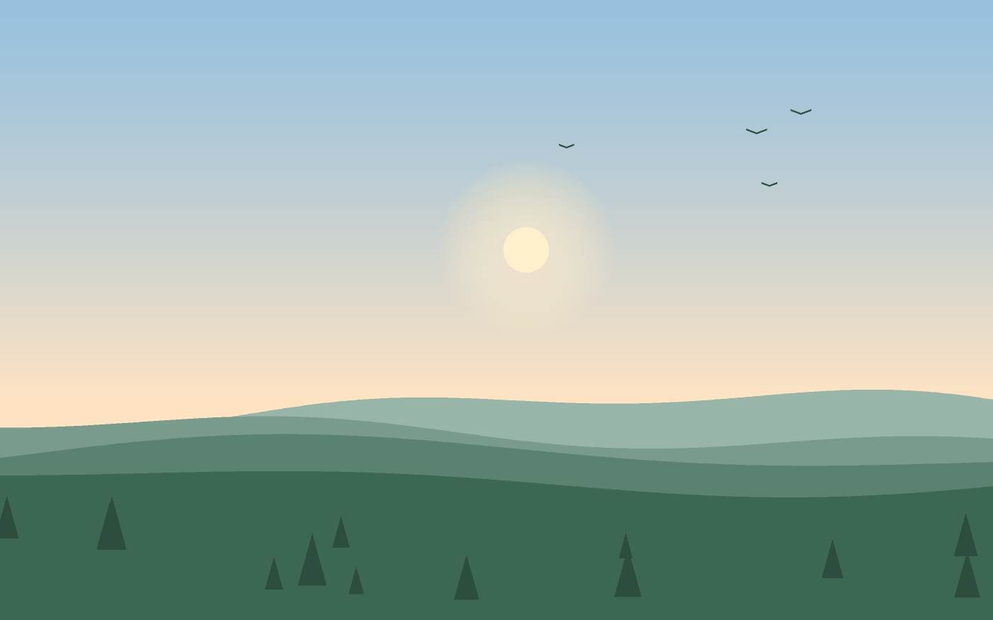 Landskabsillustration