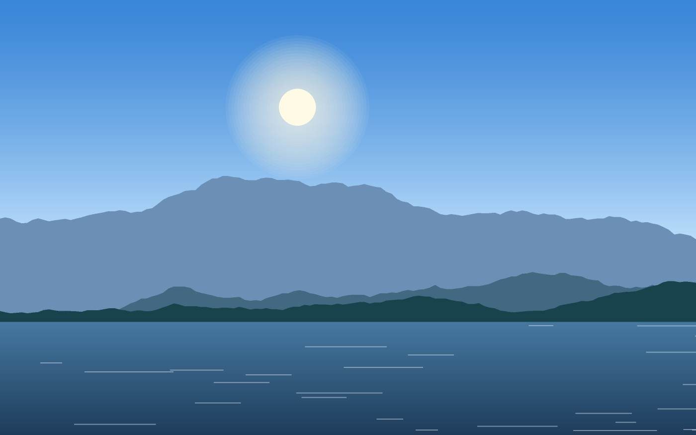 Ilustración de un paisaje
