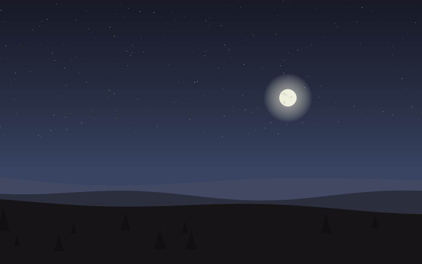 Illustrazione di un paesaggio