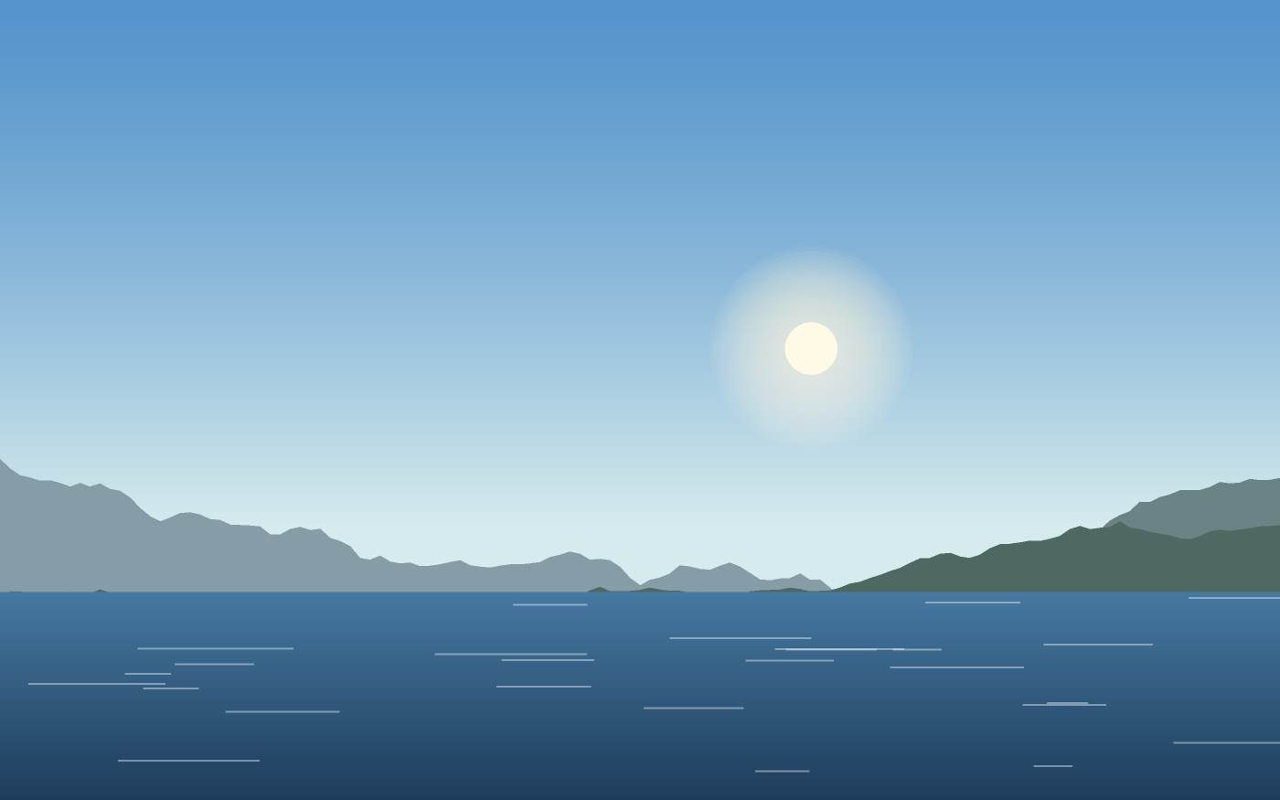 Ilustracja krajobrazu