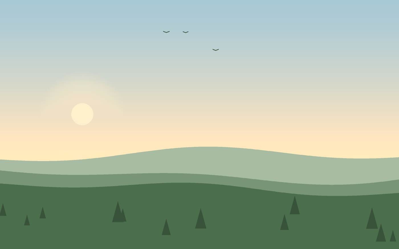 Landskapsillustration