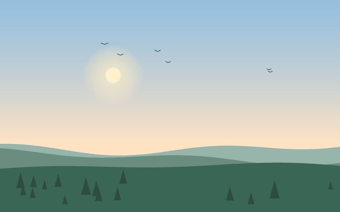 Landskapsillustration