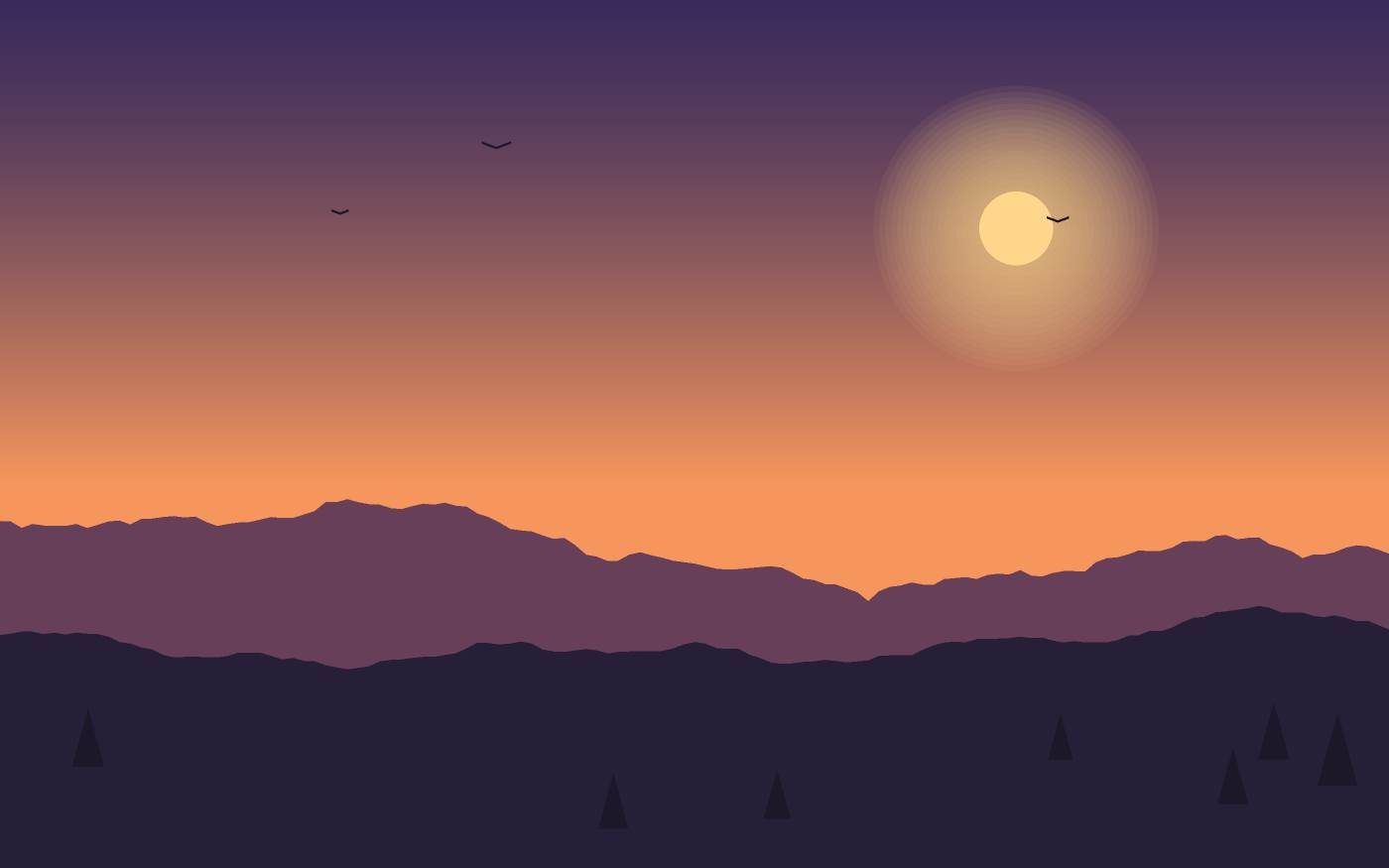 Landscape illustration